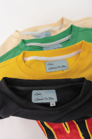 Chopped Flame Tee (Yellow)