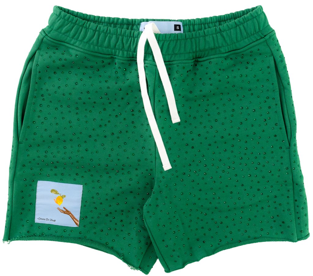 Green Diamond Shorts